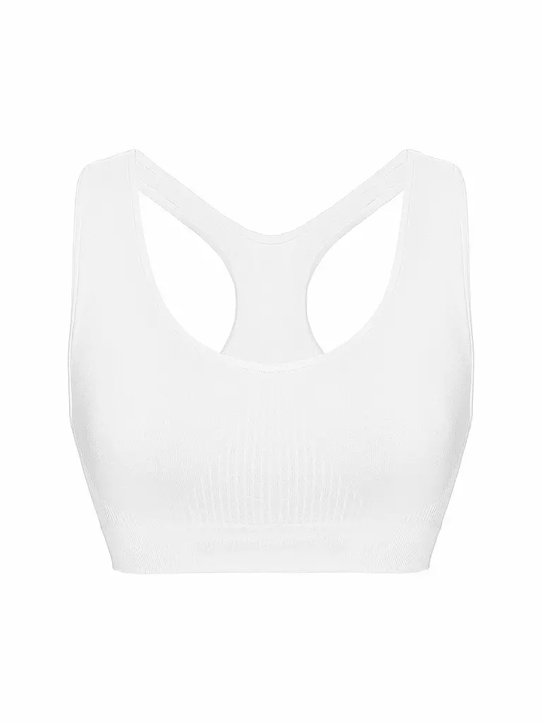 TAO | Damen Lauf-Bustier Active Top | weiss