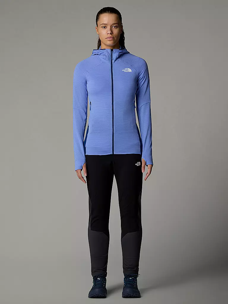 THE NORTH FACE | Damen Fleecejacke Bolt Polartec® Power Grid™ Hoodie | hellblau