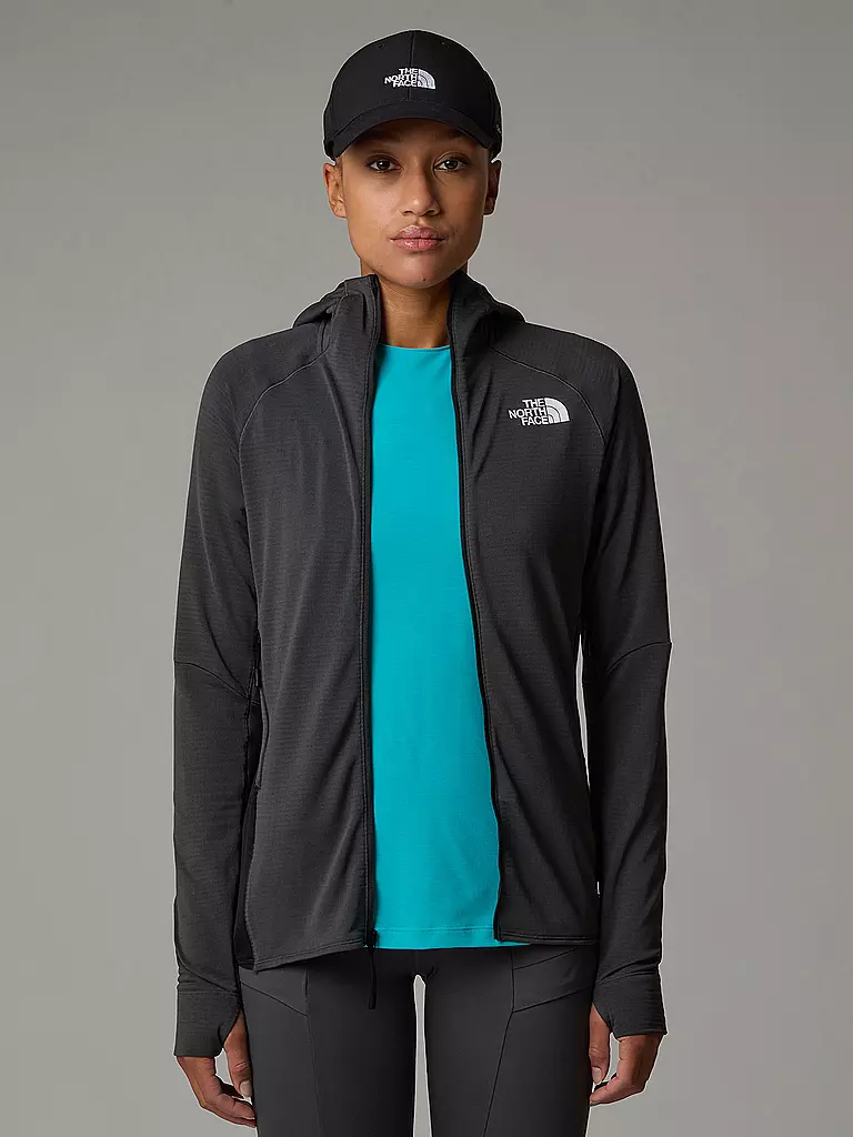 THE NORTH FACE | Damen Fleecejacke Bolt Polartec® Power Grid™ Hoodie | hellblau