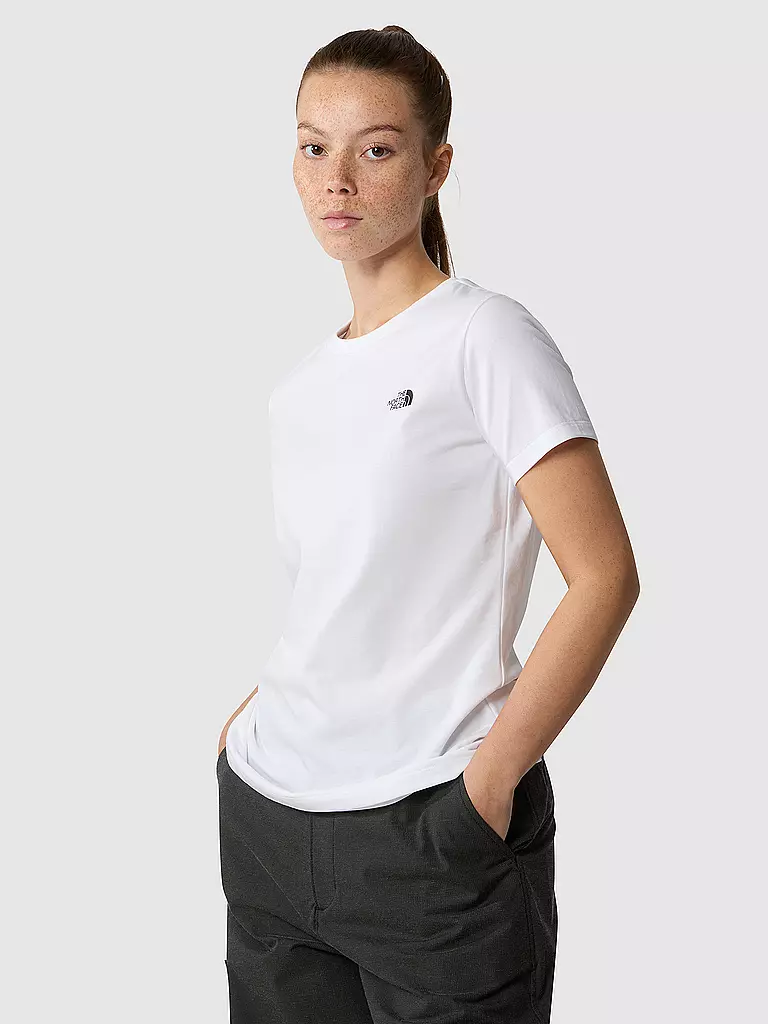 THE NORTH FACE | Damen Funktionsshirt Simple Dome | weiss