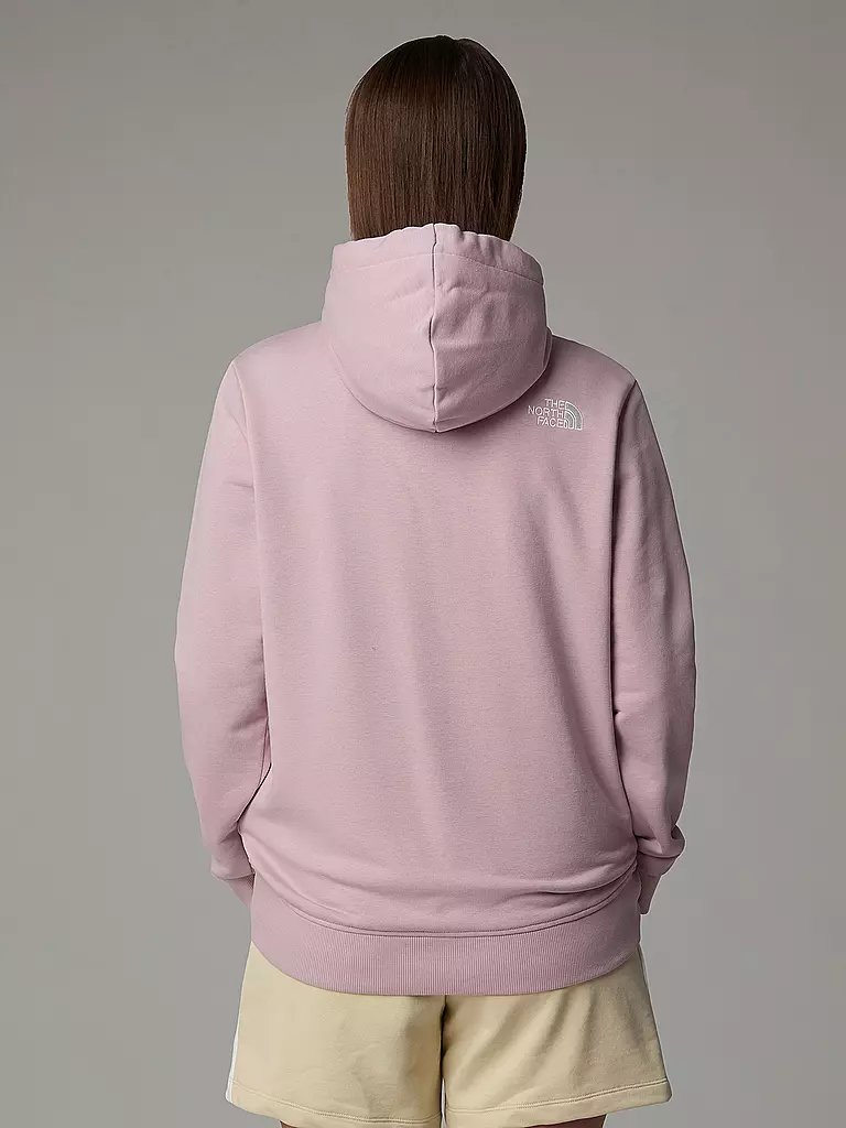 THE NORTH FACE | Damen Funktionssweater Drew Peak Light Hoodie | rosa