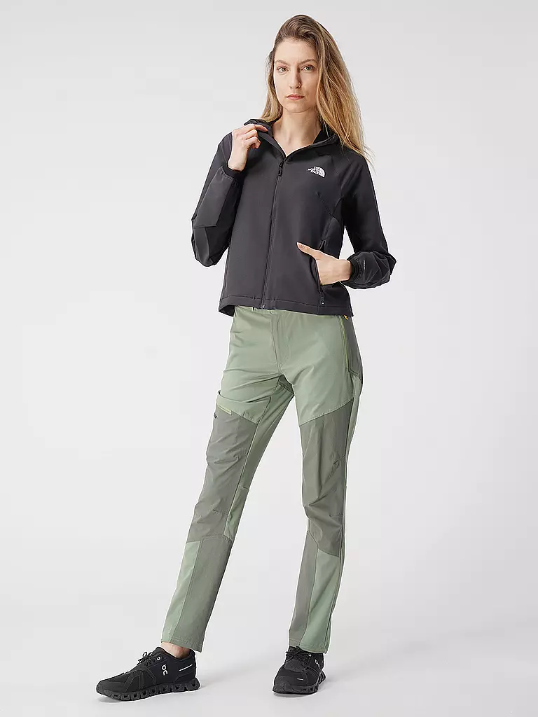 THE NORTH FACE | Damen Softshelljacke AO Hoodie | grau