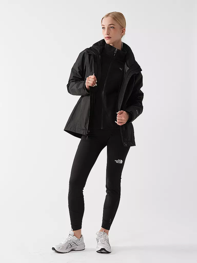 THE NORTH FACE | Damen Wanderjacke Evolve 2 Triclimate Hoodie | schwarz
