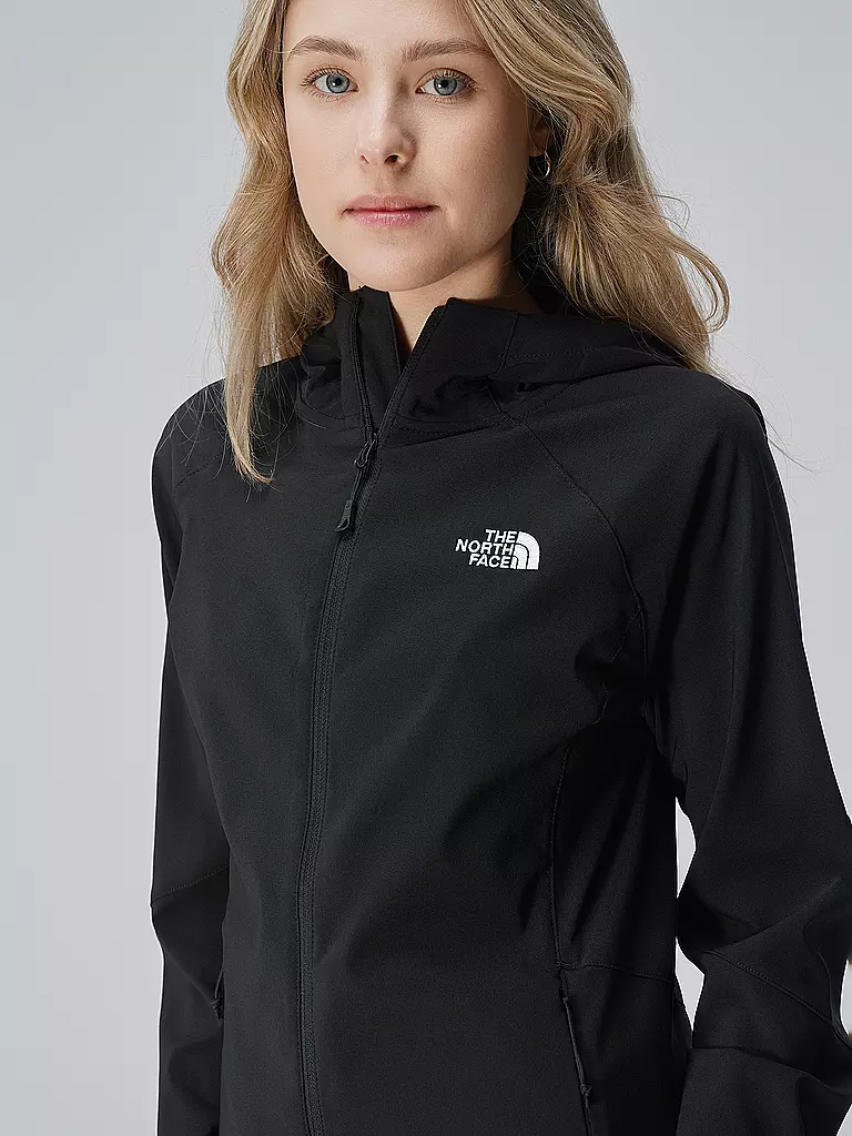 THE NORTH FACE | Damen Wanderjacke Nimble Hoodie | schwarz