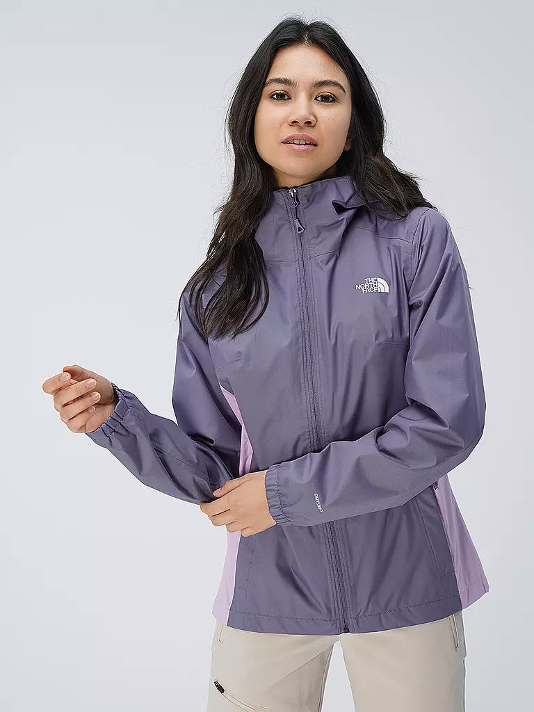 THE NORTH FACE | Damen Wanderjacke Quest Zip-In Hoodie | hellgrau