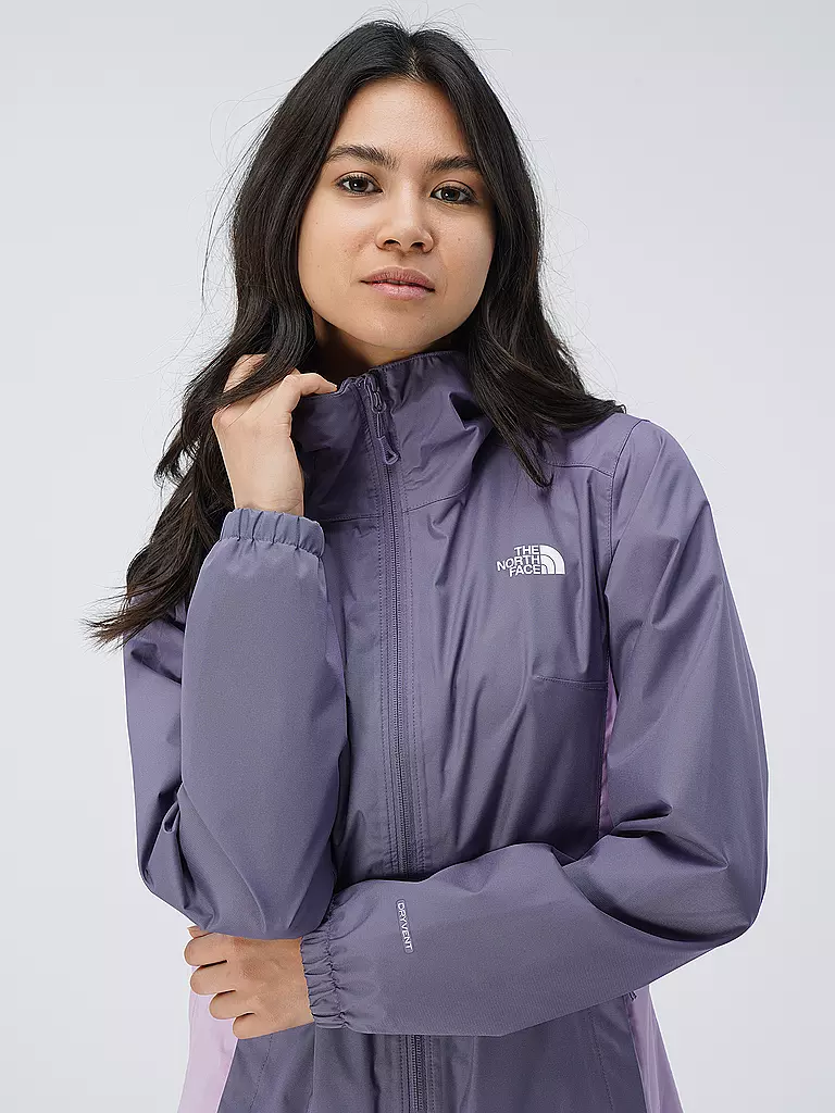 THE NORTH FACE | Damen Wanderjacke Quest Zip-In Hoodie | hellgrau