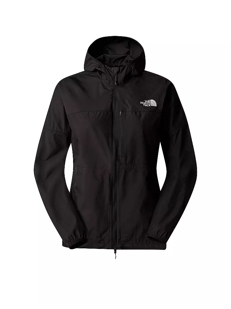 THE NORTH FACE | Damen Windjacke Higher Run Hoodie | schwarz
