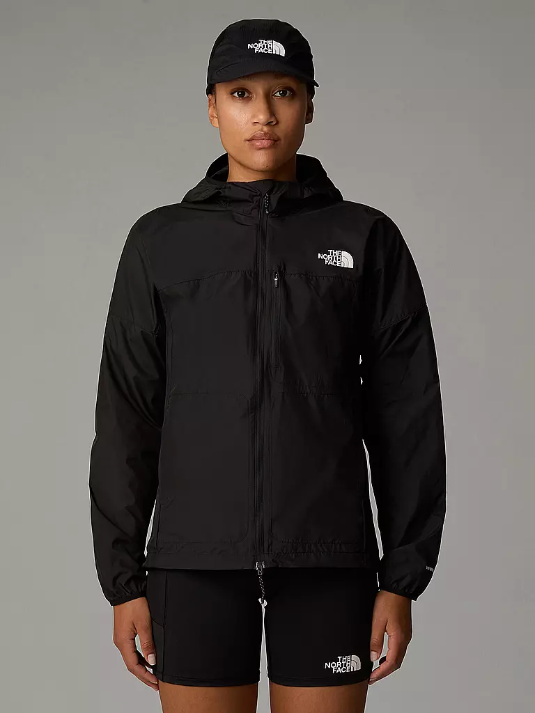 THE NORTH FACE | Damen Windjacke Higher Run Hoodie | schwarz