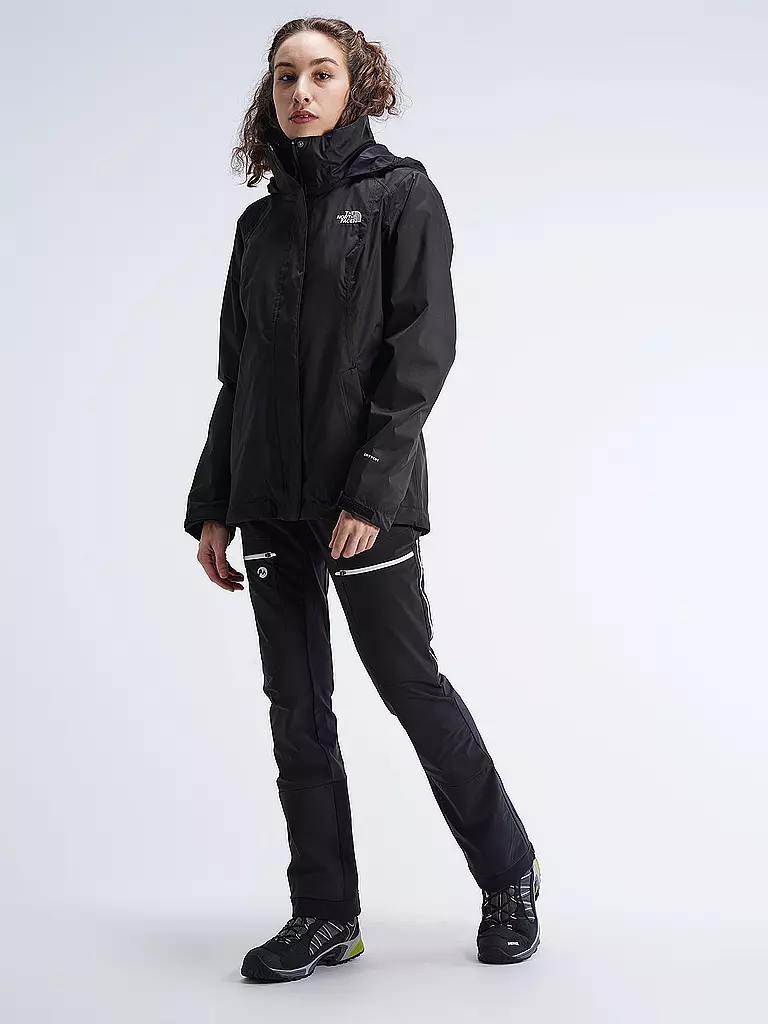 THE NORTH FACE | Damen Winterjacke Evolve II Triclimate® Hoodie | schwarz