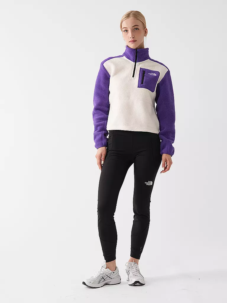 THE NORTH FACE | Damen Zipshirt Yumiori Fleece | weiss