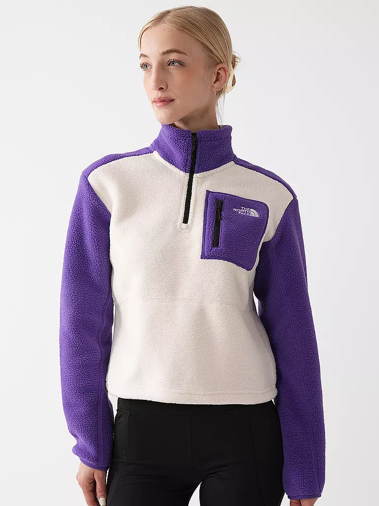 THE NORTH FACE | Damen Zipshirt Yumiori Fleece | weiss
