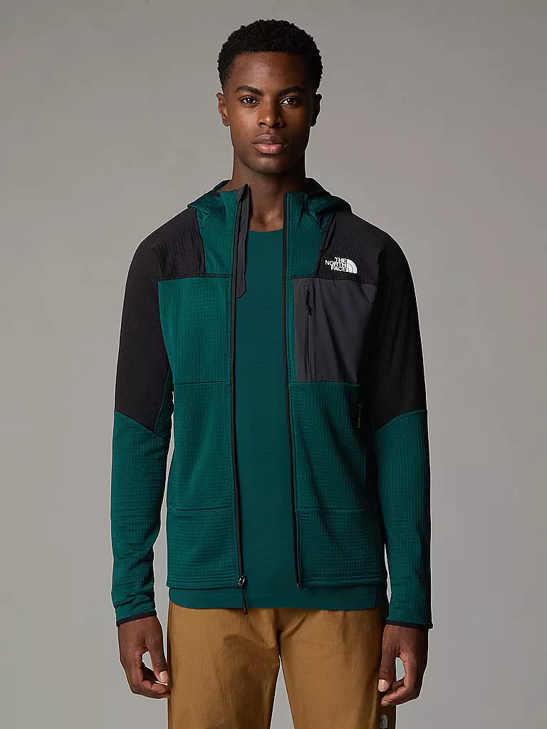 THE NORTH FACE | Herren Fleecejacke Stormgap Power Grid™ Hoodie | petrol