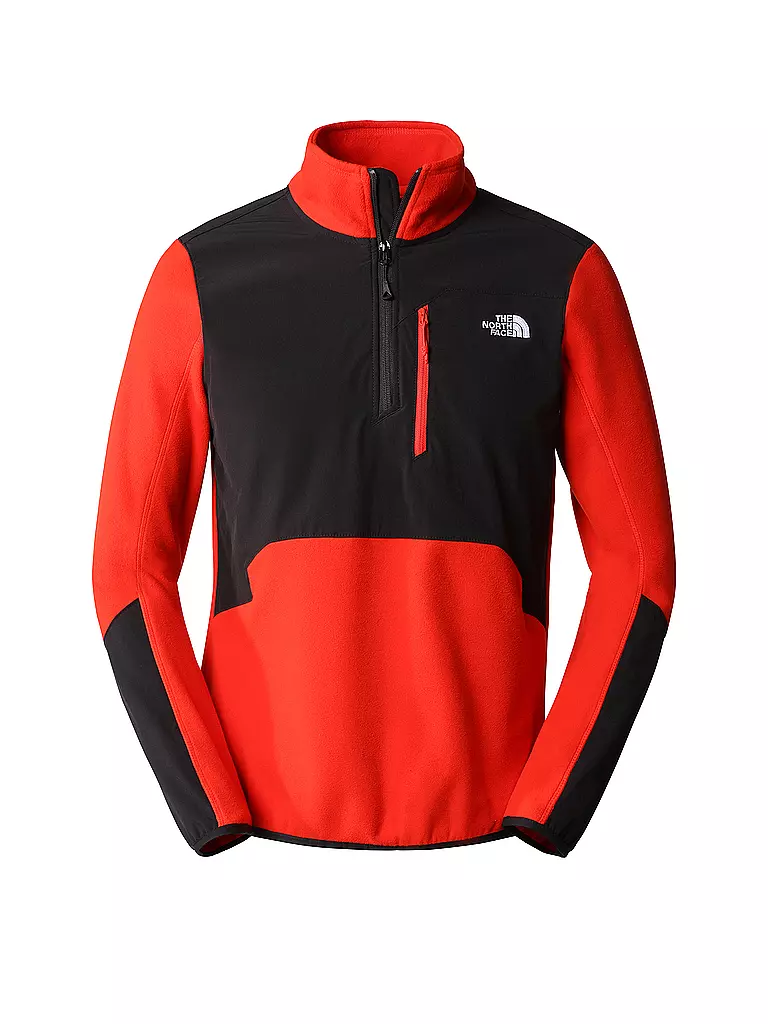 THE NORTH FACE | Herren Funktionsshirt  Glacier Pro 1/4 Zip | rot