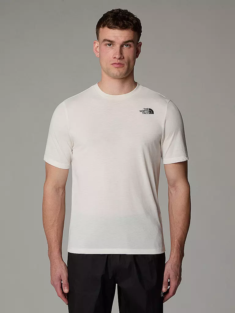 THE NORTH FACE | Herren Funktionsshirt Foundation Mountains | creme
