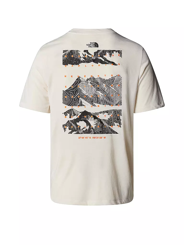 THE NORTH FACE | Herren Funktionsshirt Foundation Mountains | creme
