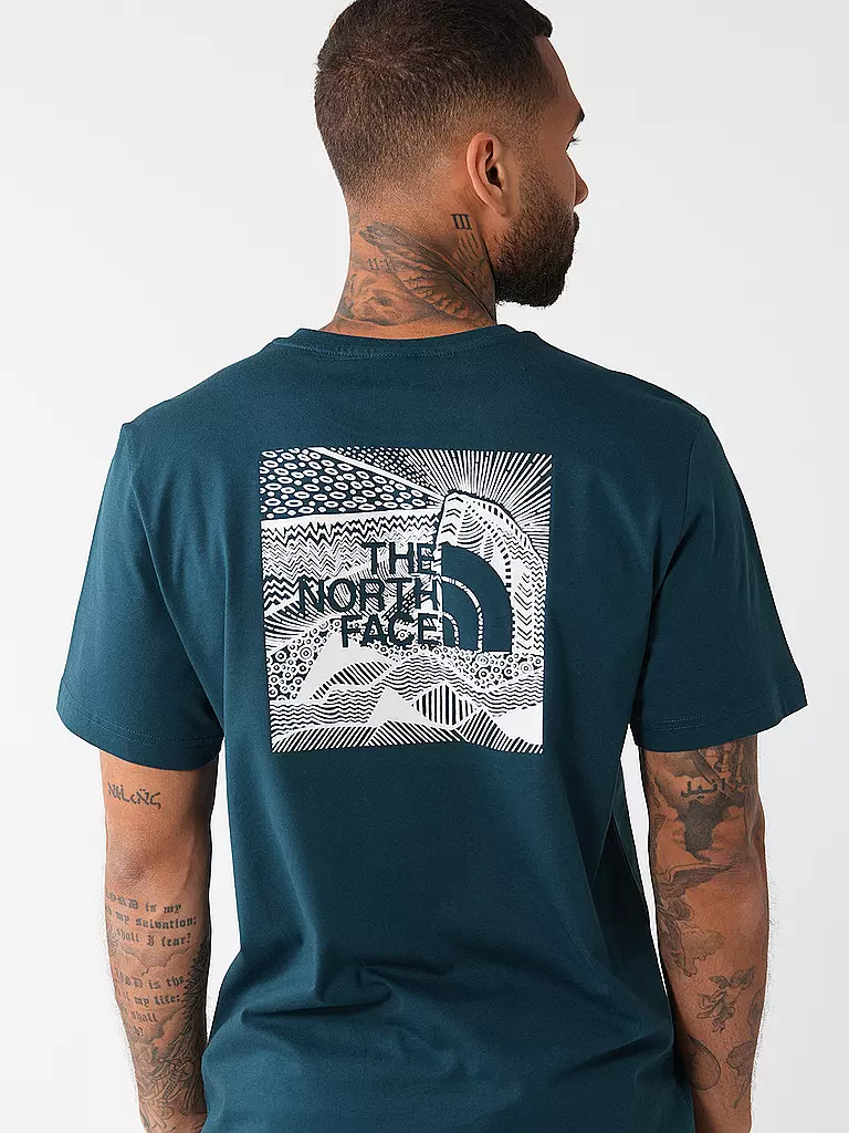 THE NORTH FACE | Herren Funktionsshirt Redbox Celebration | petrol