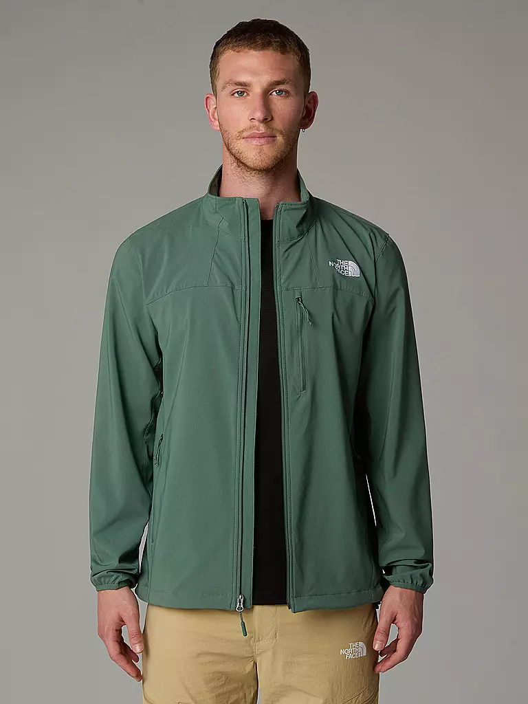 THE NORTH FACE | Herren Softshelljacke Nimble | dunkelgrün