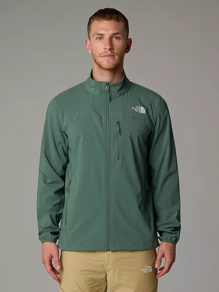 THE NORTH FACE | Herren Softshelljacke Nimble | dunkelgrün