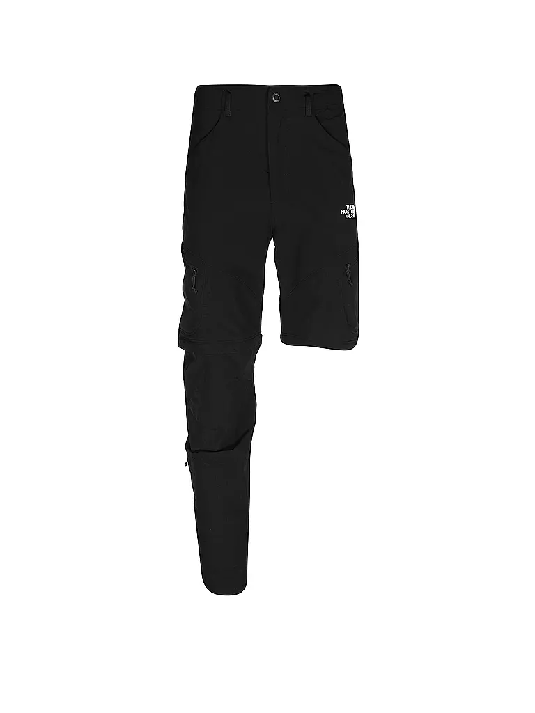 THE NORTH FACE | Herren Wanderhose Exploation Convertible  | schwarz