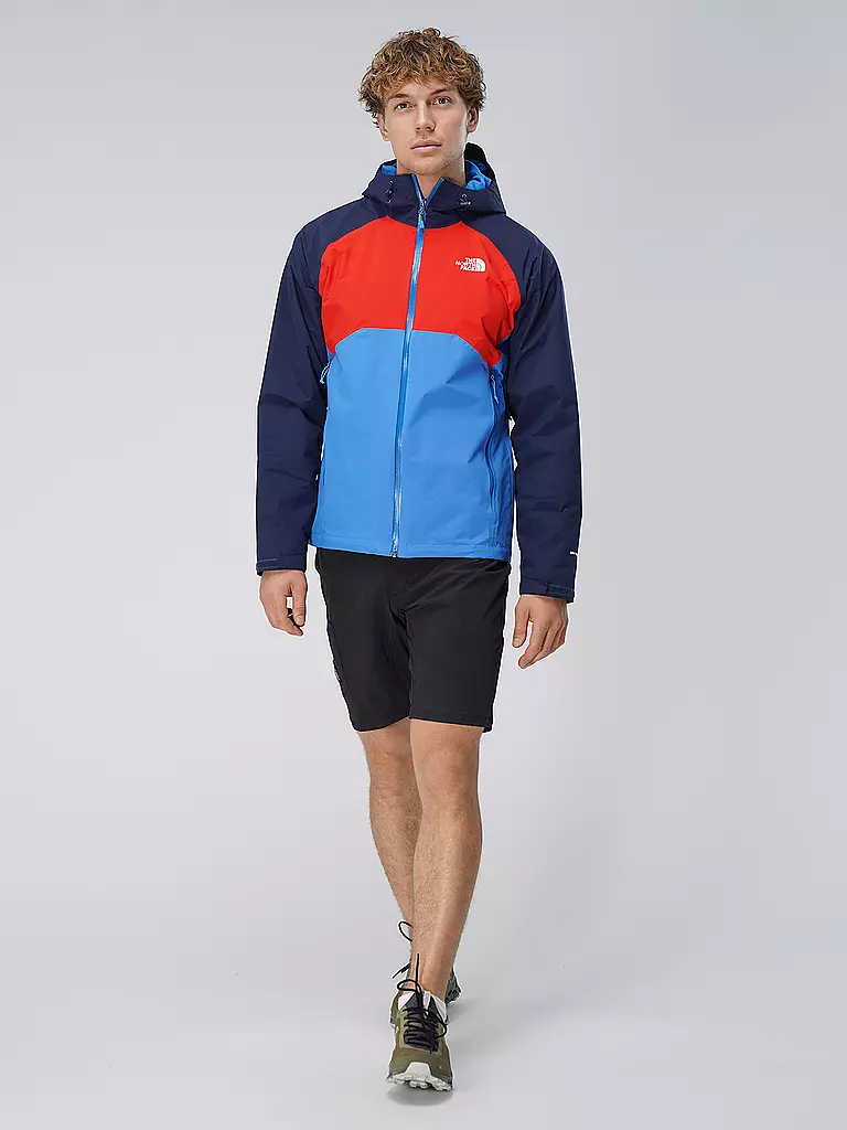 Rijden Onvergetelijk barbecue THE NORTH FACE Herren Wanderjacke Stratos blau