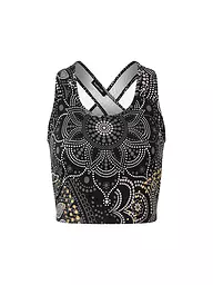 THE SPIRIT OF OM | Damen Yoga Bra Maui | schwarz