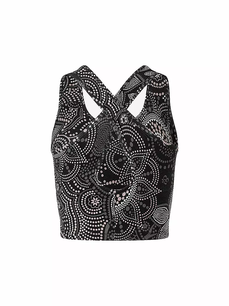 THE SPIRIT OF OM | Damen Yoga Bra Maui | schwarz