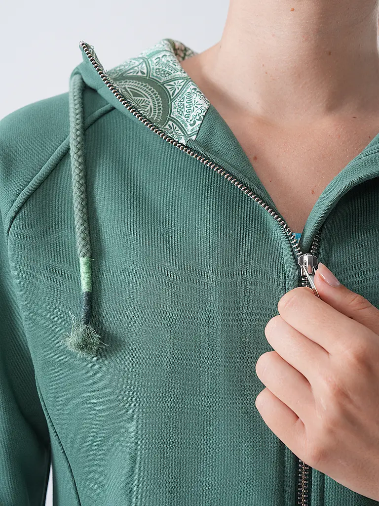 THE SPIRIT OF OM | Damen Yoga Jacke Bala Karuna Lang | 