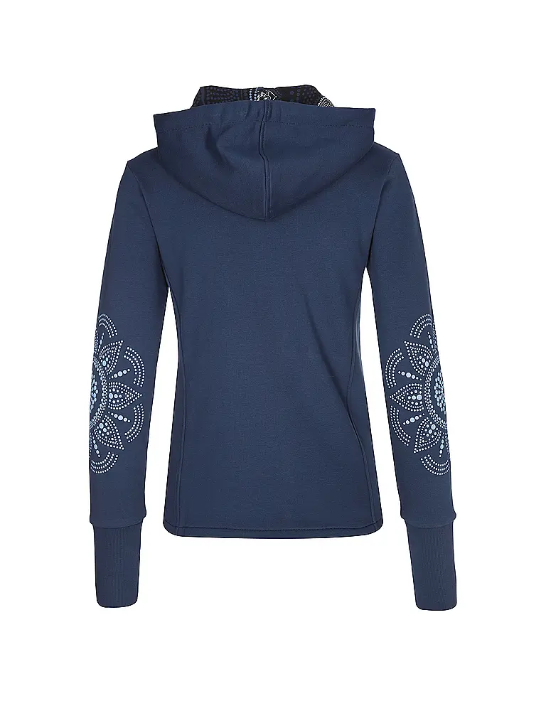 THE SPIRIT OF OM | Damen Yoga Jacke Maui | Dunkelblau