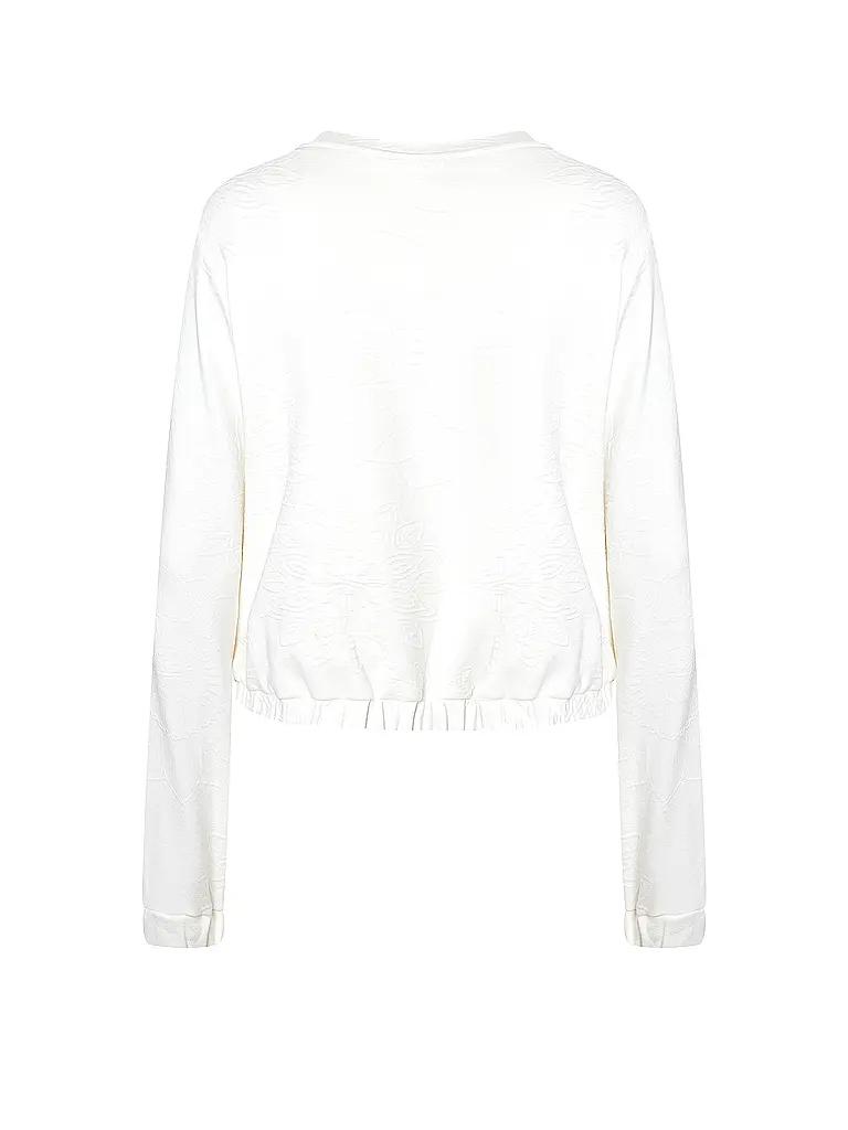 THE SPIRIT OF OM | Damen Yoga Sweater Gati Jacquard | creme