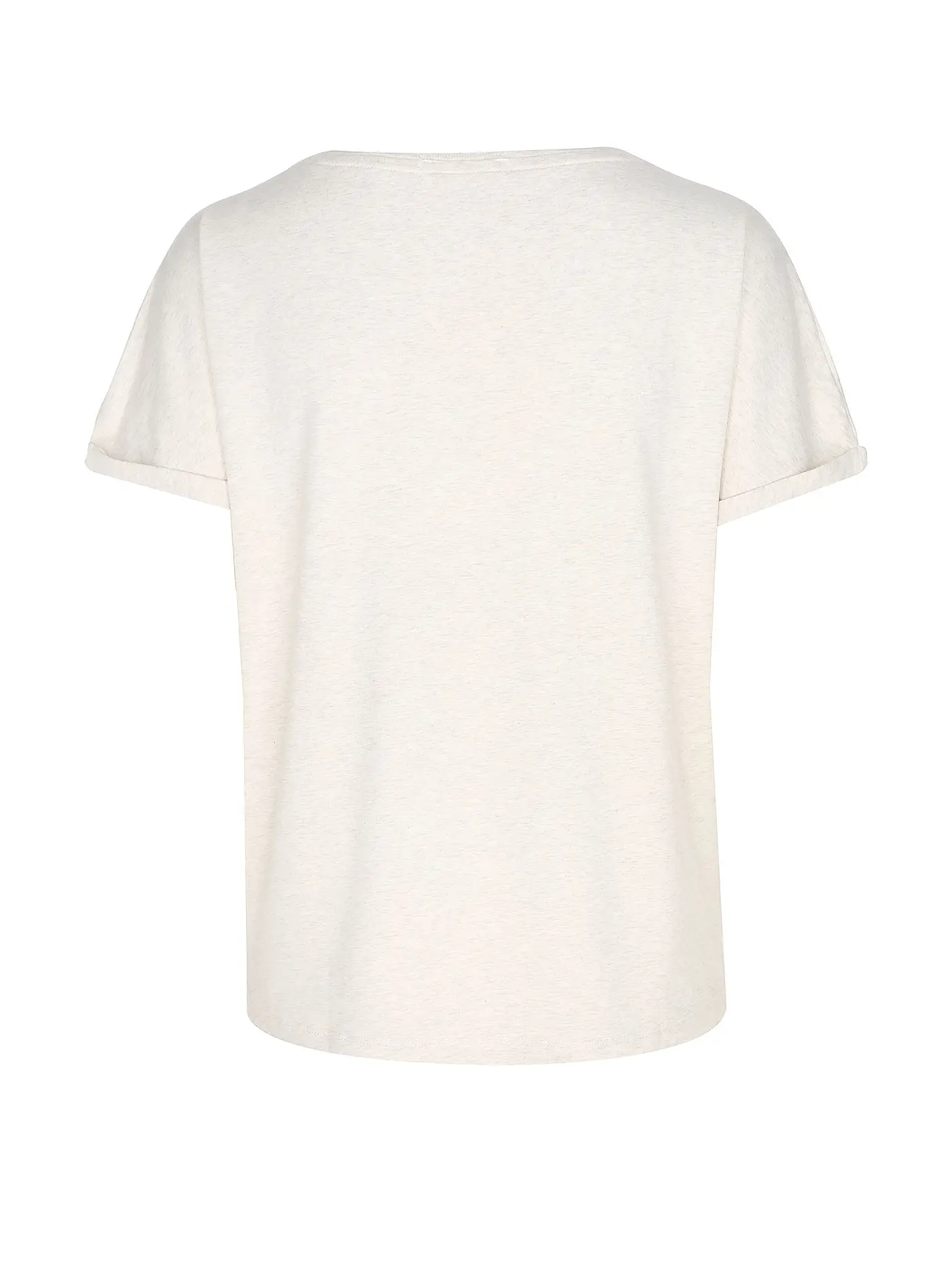 THE SPIRIT OF OM | Damen Yogashirt Gold | creme