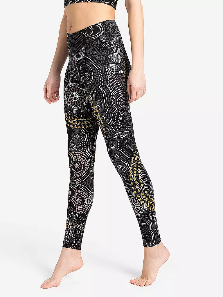 THE SPIRIT OF OM | Damen Yogatight Maui | schwarz