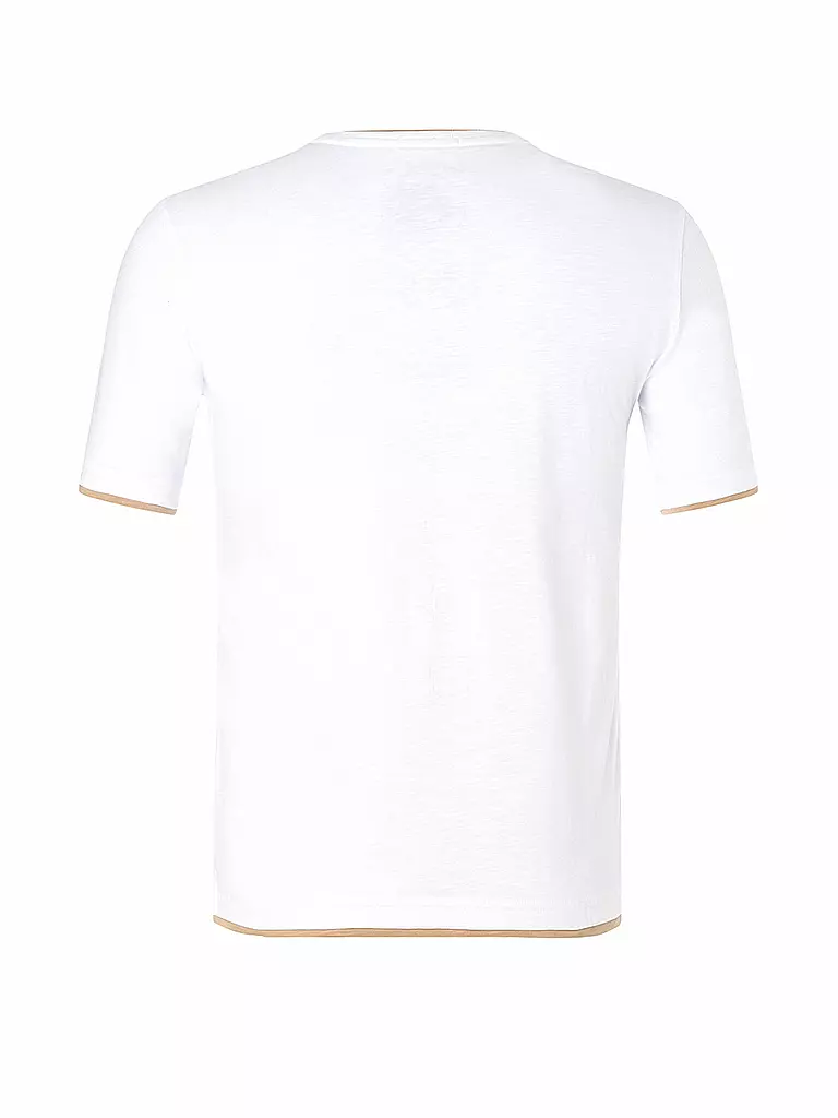 THE SPIRIT OF OM | Herren Yogashirt Planet Protect | weiss