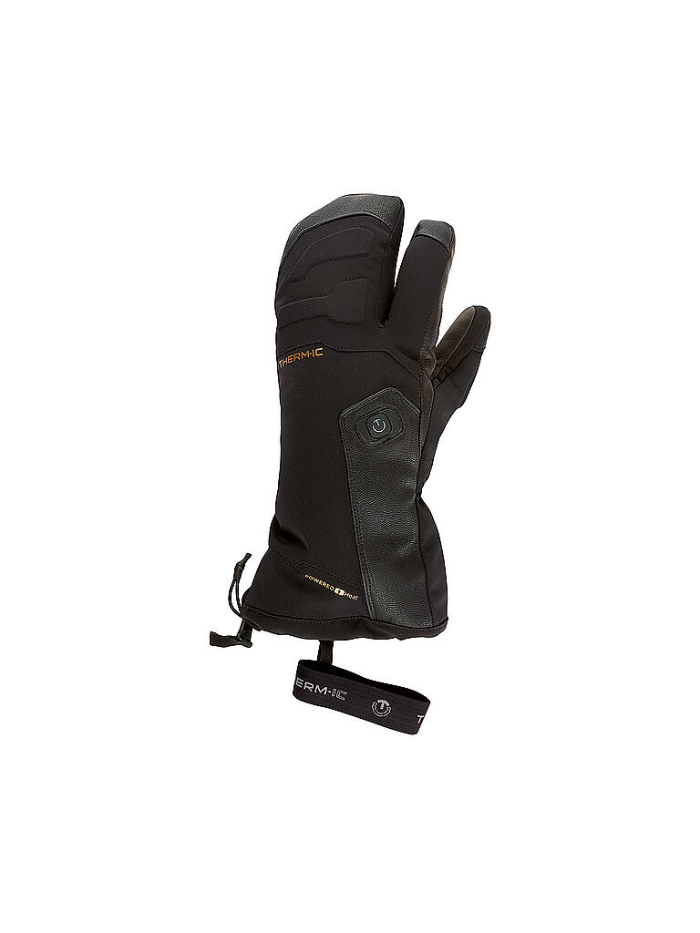 THERM-IC | Herren Skifauster Powergloves 3+1 | schwarz