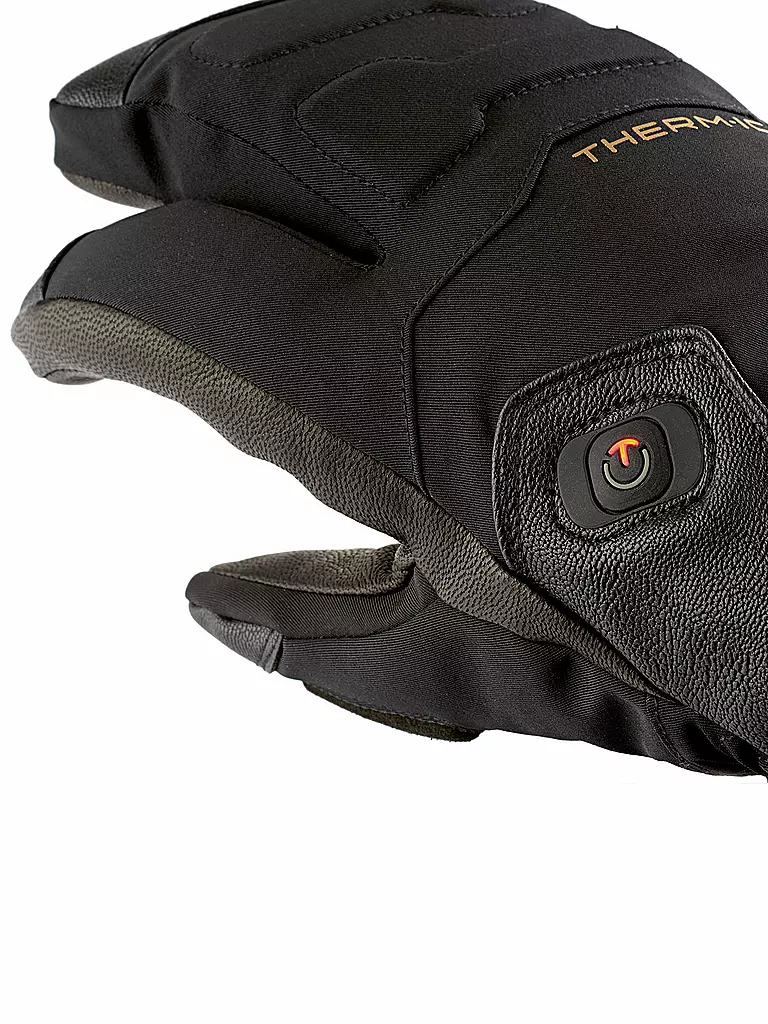 THERM-IC | Herren Skifauster Powergloves 3+1 | schwarz