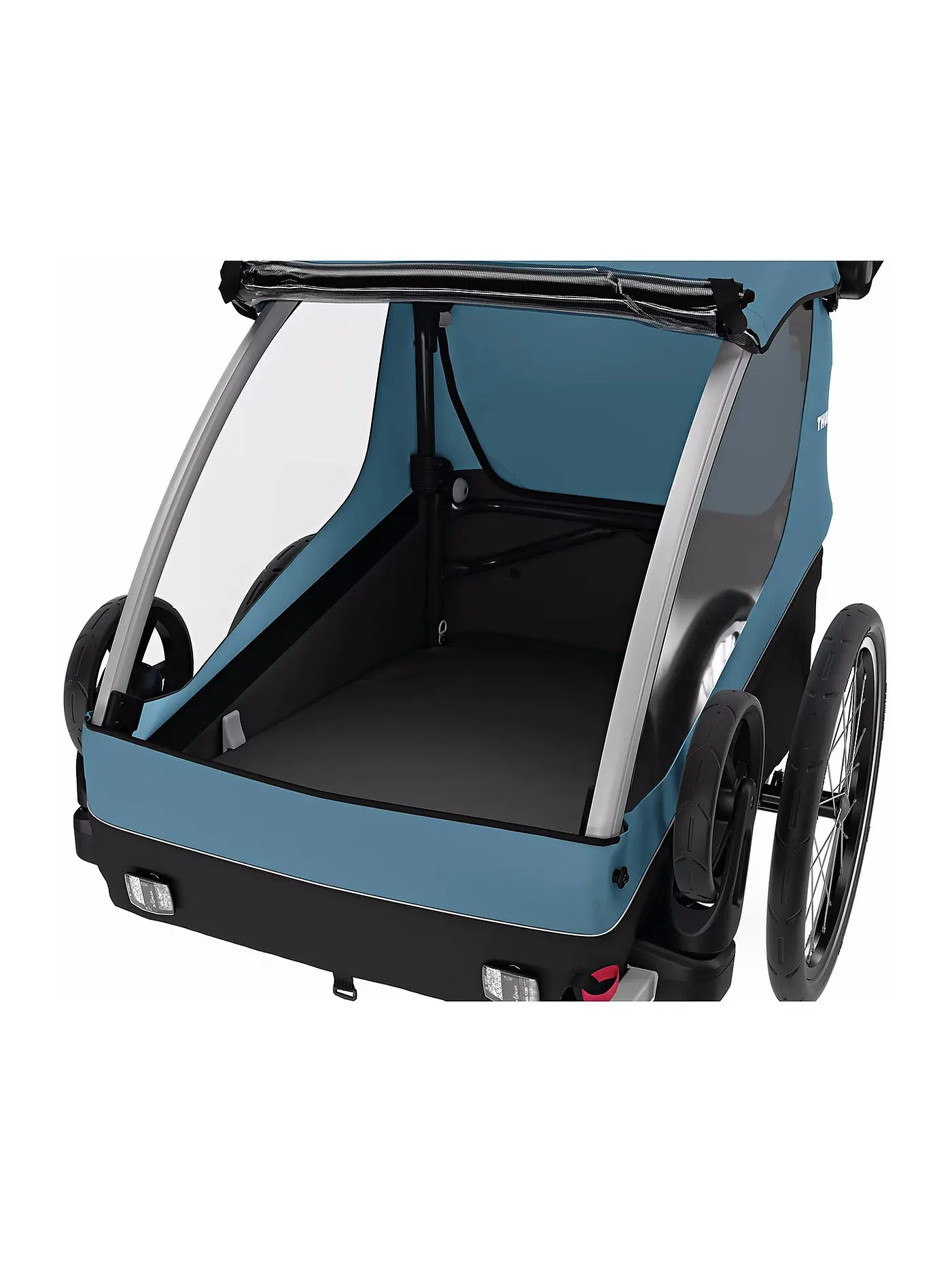 THULE | 3in1 Fahrradanhänger für Kinder, Hunde oder Lasten Thule Courier | schwarz