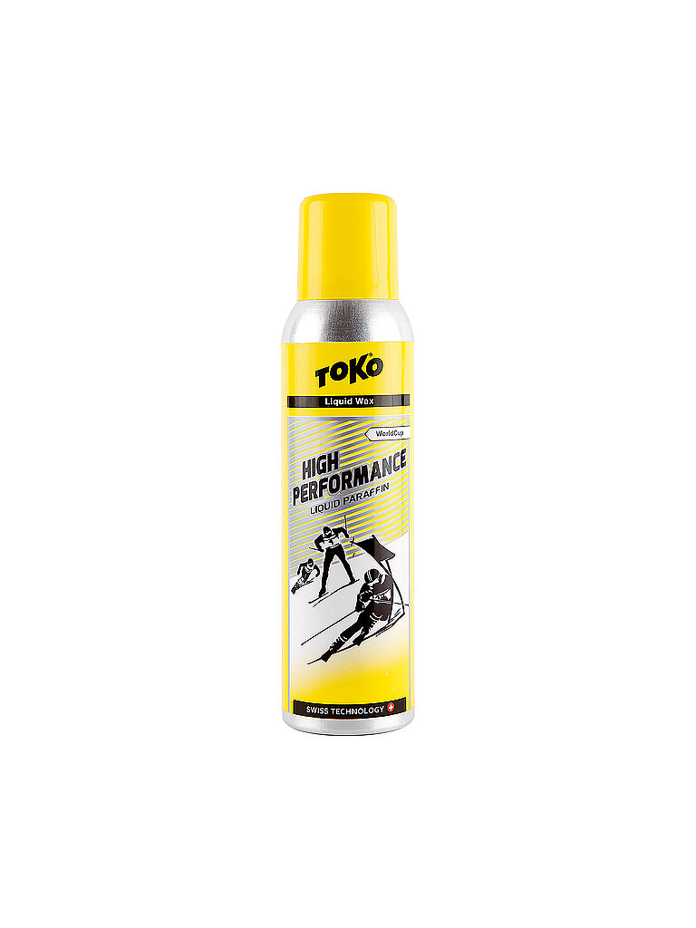 TOKO Gleitwax High Performance Liquid Paraffin yellow 125ml gelb