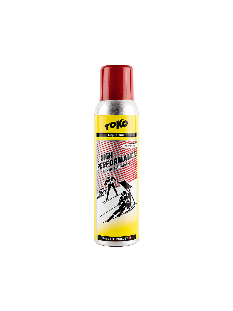 TOKO Gleitwax High Performance Liquid Paraffin red 125ml rot