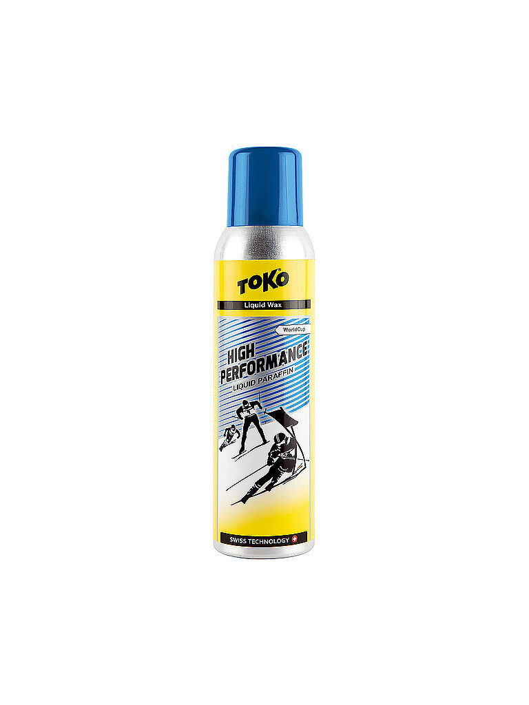 TOKO Gleitwax High Performance Liquid Paraffin blue 125ml blau