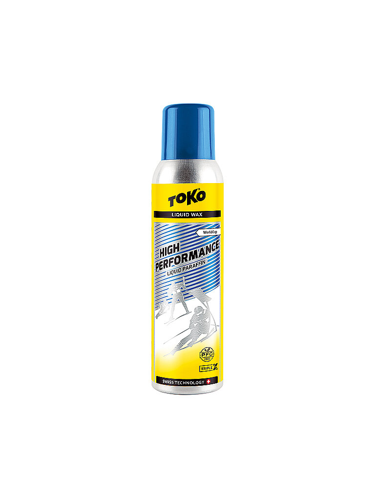TOKO Gleitwax High Performance Liquid Paraffin blue 125ml keine Farbe