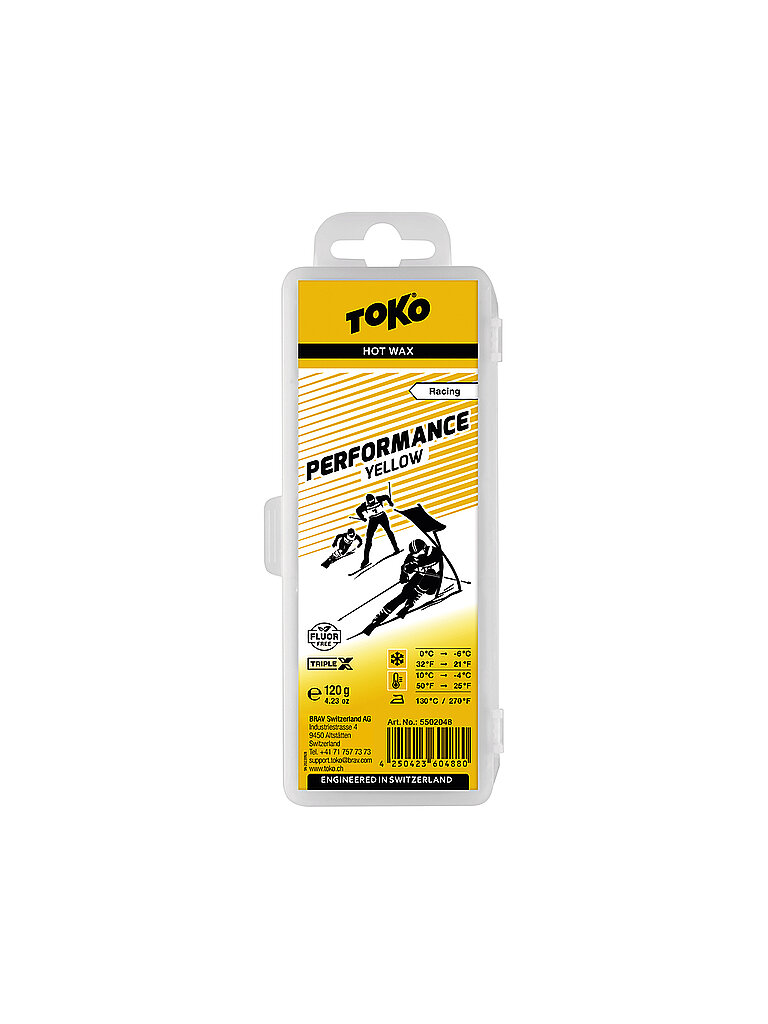 TOKO Skiwachs Performance Yellow keine Farbe