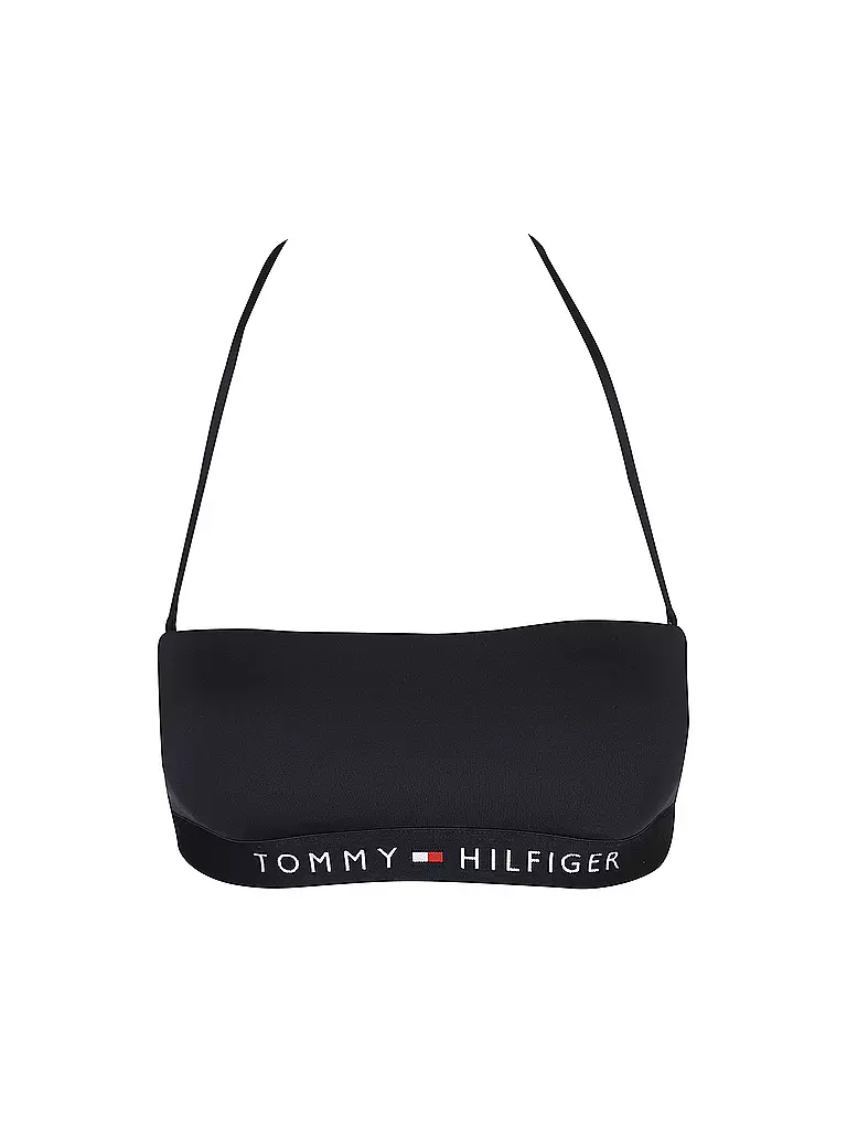 TOMMY HILFIGER | Damen Bandeau Bikinioberteil | dunkelblau