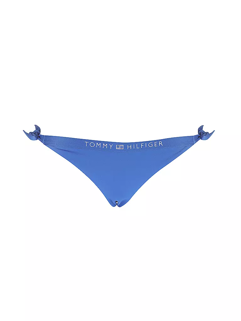 TOMMY HILFIGER | Damen Bikinihose Blue Logo | blau