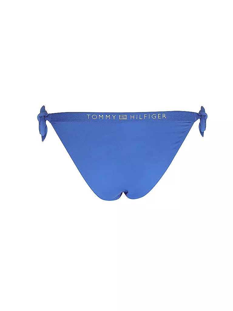 TOMMY HILFIGER | Damen Bikinihose Blue Logo | blau