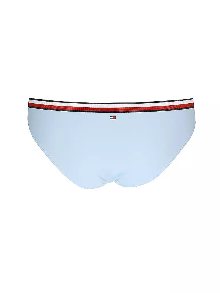 TOMMY HILFIGER | Damen Bikinihose im Hipster-Schnitt mit Tommy-Tape | hellblau