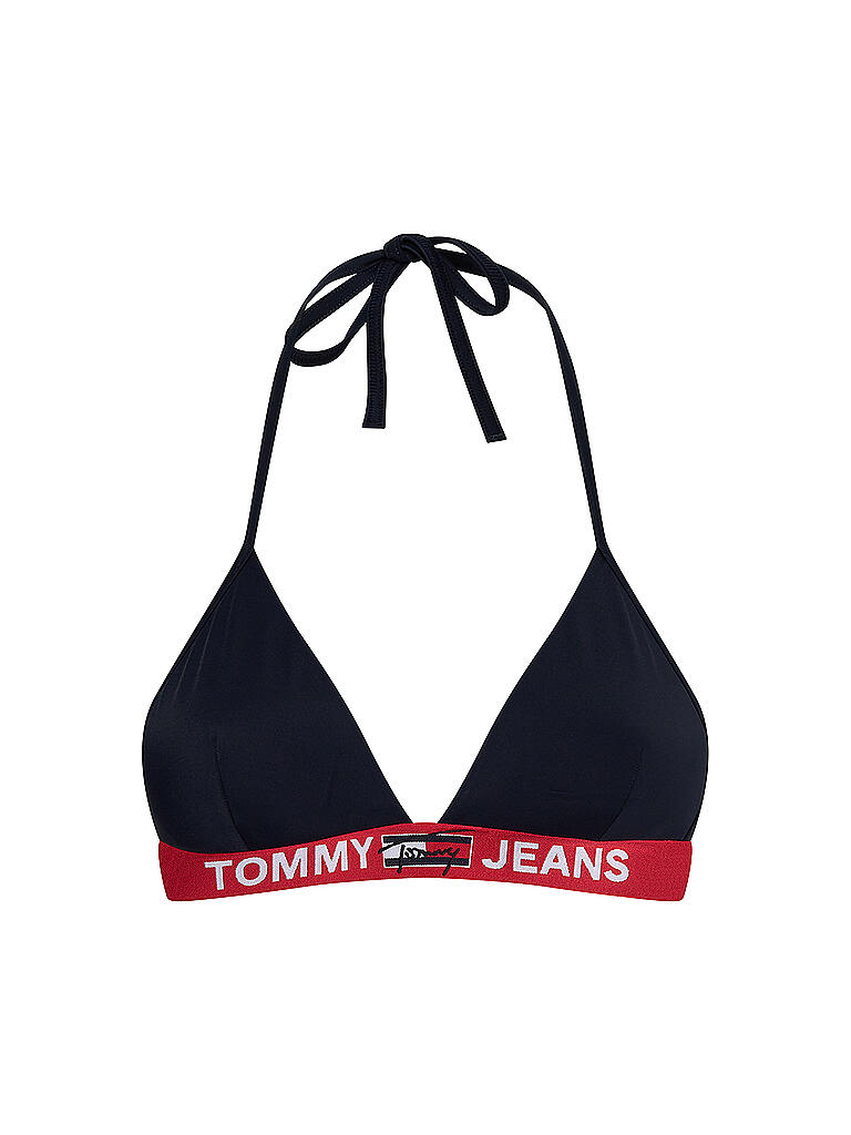 TOMMY HILFIGER | Damen Bikinioberteil Triangle Fixed | blau
