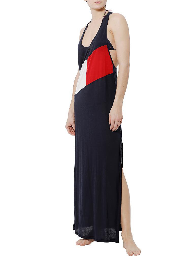 TOMMY HILFIGER | Damen Strandkleid | blau