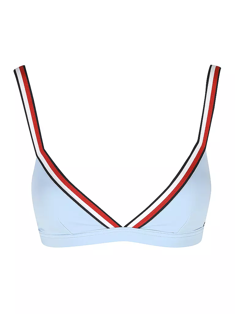 TOMMY HILFIGER | Damen Triangel Bikinioberteil | hellblau