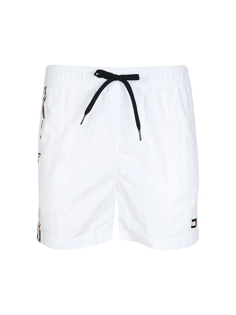 TOMMY HILFIGER | Herren Badeshort | weiß
