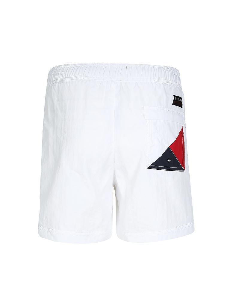 TOMMY HILFIGER | Herren Badeshort | weiß