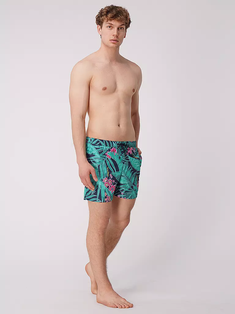 TOMMY HILFIGER | Herren Badeshort | grün